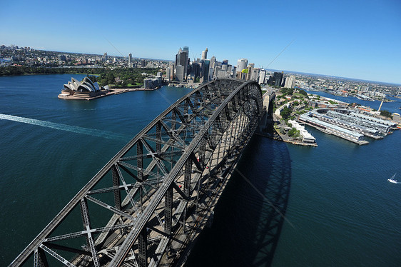西悉尼城市港口建筑学地标旅游风景全景景观海洋天际图片
