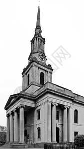伦敦全圣教会王国地标宗教信仰白色英语主场圣人大教堂黑色图片