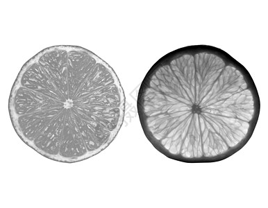 石灰切片白色绿色柠檬橙子水果黄色食物背景图片