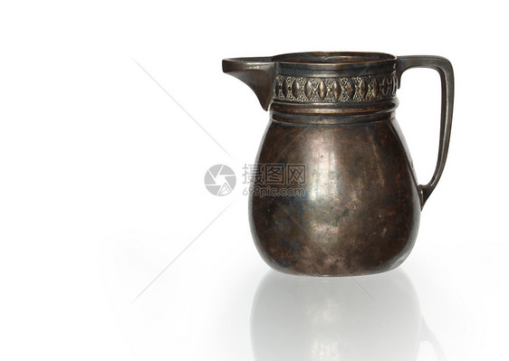 古老的黄道乡愁青铜厨房静物工艺水罐设备图片