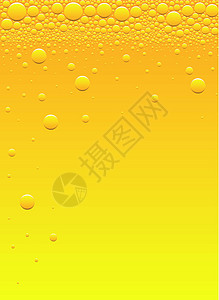 水滴黄色橙子泡沫液体玻璃饮料啤酒白色金子宏观图片