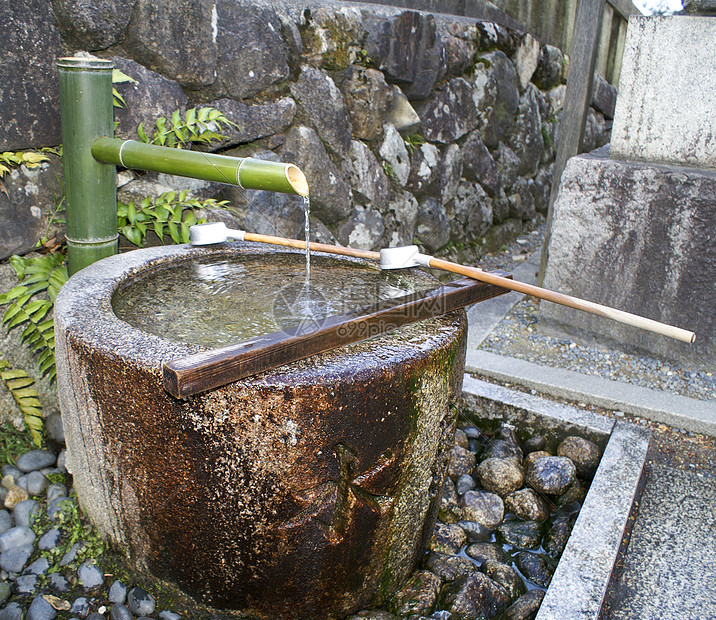 日本净化不老泉照片日本旅游仪式纯化冲洗游客寺庙钢包旅行司徒信仰图片