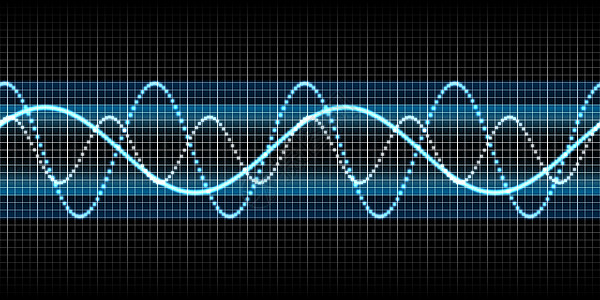 声音波音乐保真度示波器技术脉动曲线体积分贝瓷砖波浪图片