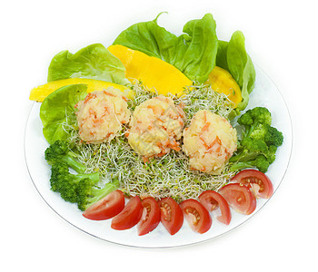 马铃薯沙拉菜单蔬菜美食饮食花园食物营养叶子土豆水果图片