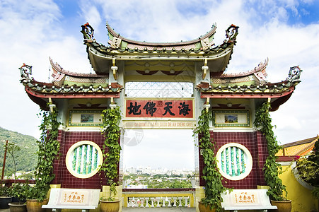 佛教拱门图片