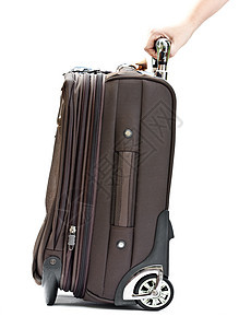手持手提箱世界游客拉链飞机场套装购物假期旅游树干女士图片