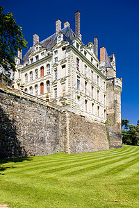 法国布利萨克昆茨城堡 法国卢瓦尔建筑物外观历史旅行建筑宫殿建筑学纪念碑城堡世界图片