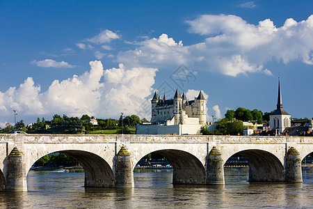 索穆尔 法国建筑物宫殿世界遗产纪念碑外观建筑学桥梁地标历史景点图片