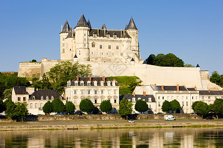 索穆尔 法国河流建筑学历史建筑物外观城市宫殿旅行世界遗产纪念碑图片