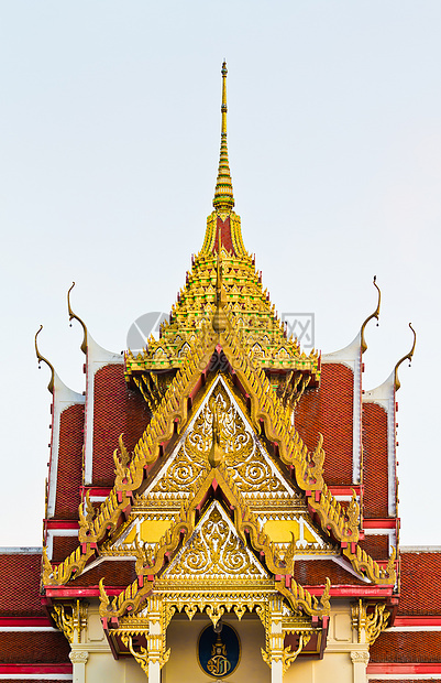 泰国的圣殿旅游建筑雕像金子信仰屋顶石头雕刻狮子旅行图片