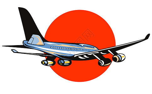 商业喷气飞机客机飞行引擎喷射空气运输过境旅行航空公司图片