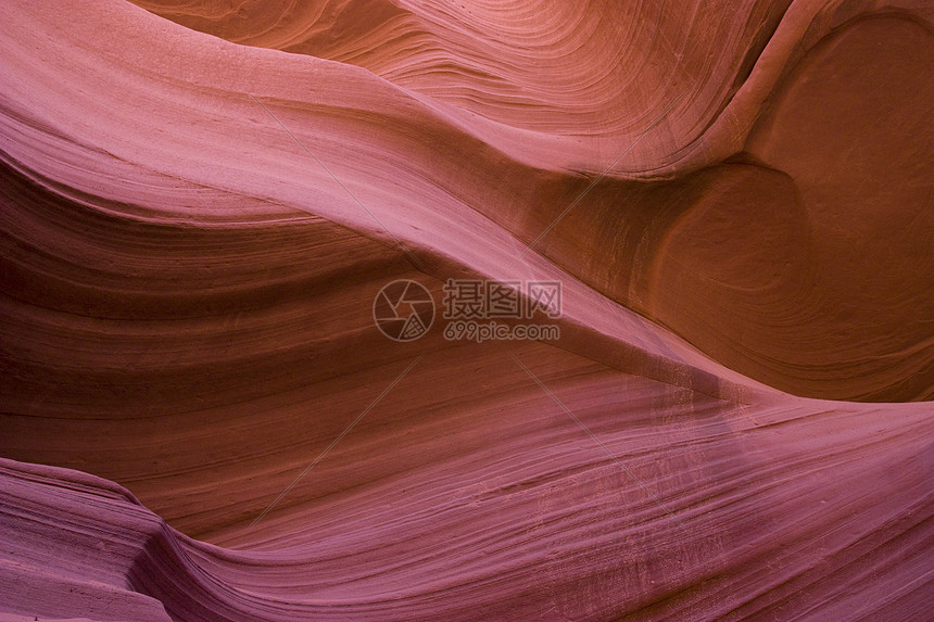 亚利桑那州的蚂蚁峡谷狭缝干旱红色橙子侵蚀大厅砂岩洞穴编队图片