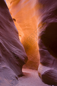 亚利桑那州的蚂蚁峡谷羚羊沙漠大厅狭缝洞穴干旱岩石砂岩红色侵蚀图片