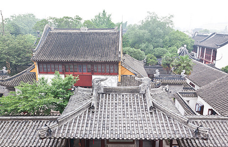 中国苏州汉尚西寺雕塑精神建筑物雕刻佛教徒宗教宝塔寺庙图片