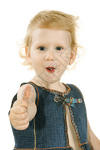 幼儿微笑婴儿金发磁带白色快乐女性女孩们孩子裙子图片