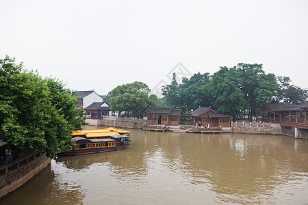 苏州有名的风巧风景区建筑物枫桥房子运河诗人图片