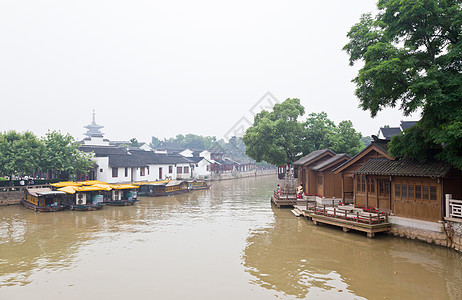 苏州有名的风巧风景区房子建筑物枫桥运河诗人图片