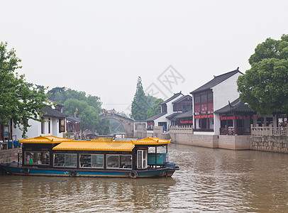 苏州有名的风巧风景区房子运河建筑物枫桥诗人图片