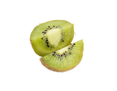 切开的千果子 种子便显露出来食物营养热带甜点绿色宏观奇异果饮食水果图片
