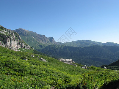 山山脉文件高地高山轨道石头草甸植物群花朵旅行岩石图片