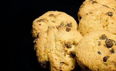 Cookies 饼干味道早餐食欲垃圾面包食物压力脂肪饮食饥饿背景图片
