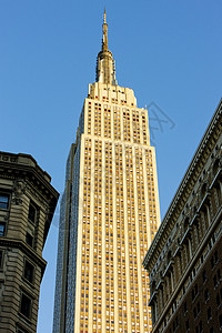 帝国大厦 曼哈顿 美国纽约州纽约市位置摩天大楼城市风光建筑学地标市政世界建筑物帝国图片