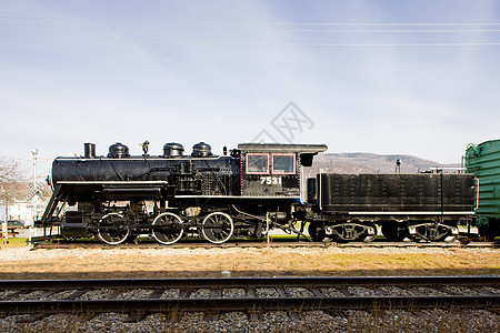 美国新罕布什尔州戈哈姆铁路博物馆的蒸汽火车博物馆铁路运输外观旅行交通工具机车机器世界铁路运输图片