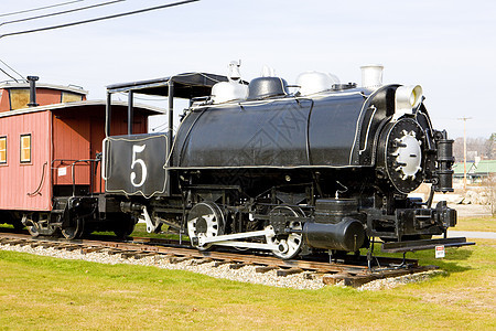 美国新罕布什尔州格罗夫顿世界机器蒸汽位置机车运输铁路铁路运输旅行交通工具图片