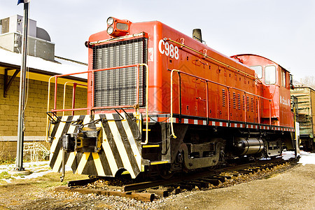 美国科罗拉多铁路博物馆柴油机车运输博物馆外观电机旅行位置铁路世界铁路运输发动机图片