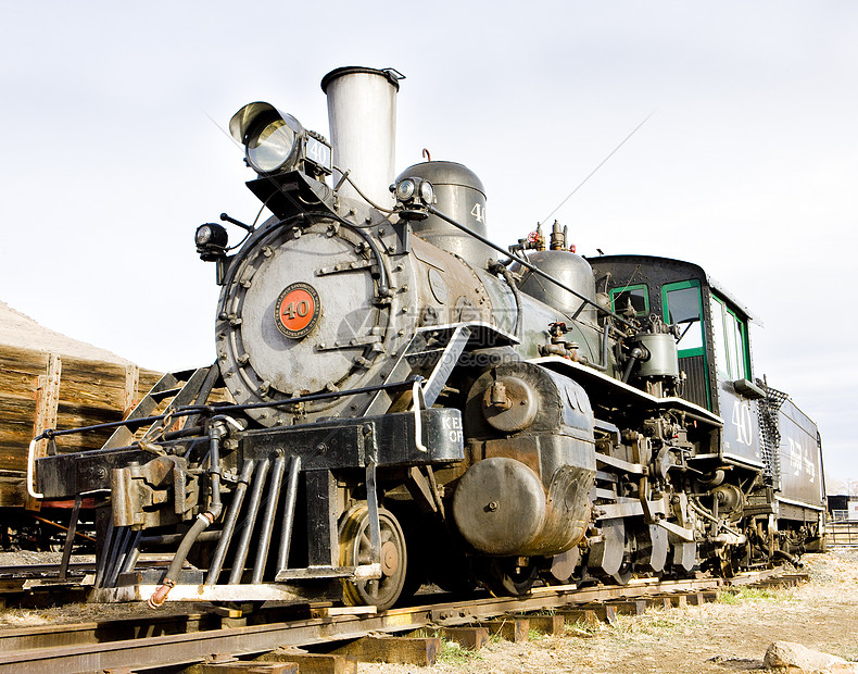 美国科罗拉多铁路博物馆的干机车位置铁路旅行蒸汽铁路运输外观运输世界博物馆图片