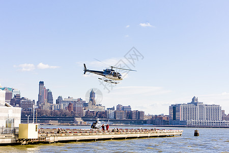 美国纽约州纽约市 直升机图片