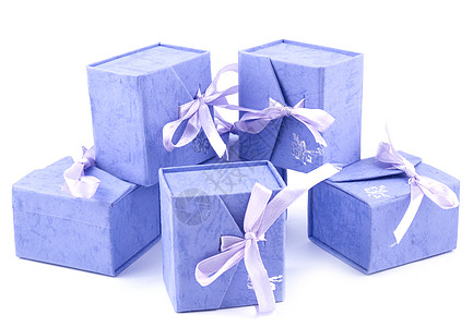 Lilac 礼品盒紫丁香礼物盒丝带首饰背景图片