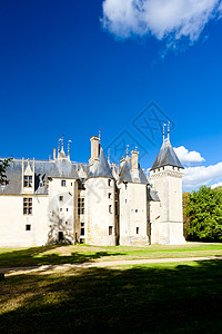 法国中部Millant城堡建筑学世界中心美扬外观历史地标位置历史性建筑背景图片