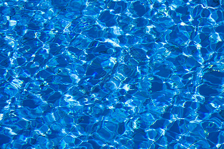 池海滩假期漩涡水池蓝色液体阳光波浪涟漪波纹图片