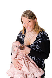 母乳喂养婴儿围兜孩子童年食物生长工作室瓶子父母微笑裙子图片