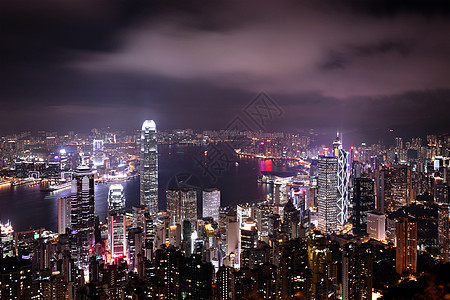 香港中区天际线图片