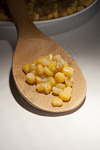 罐头玉米陶瓷黄色盘子圆形白色制品厨房店铺罐装营养品图片