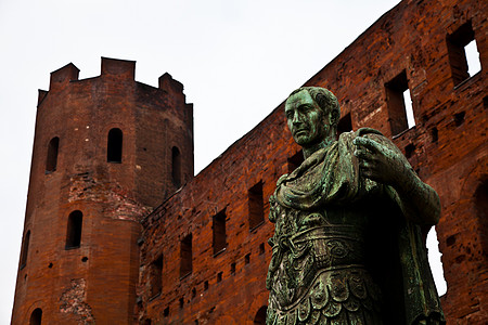 意大利罗马帝国论坛废墟雕像艺术雕塑旅行历史帝国石头图片