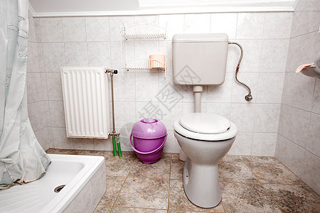 厕所公用事业用品瓷砖家庭卫生托盘洗漱壁橱浴室细菌图片