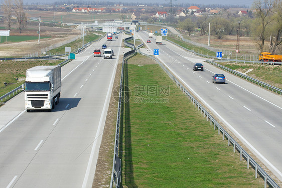 公路高速公路旅行货运交通过境后勤卡车驾驶路线速度基础设施图片