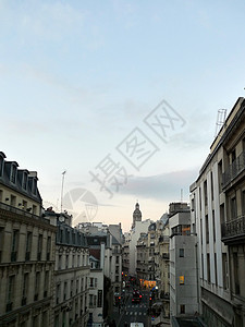 欧洲街头景观街道建筑交通家园建筑物旅行宋体地标圆顶背景图片