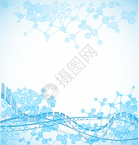 科学背景蓝色药品化学教育生物学背景图片