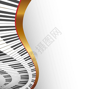 网 网页曲线漩涡钢琴墙纸海浪高音白色作品阴影艺术品高清图片