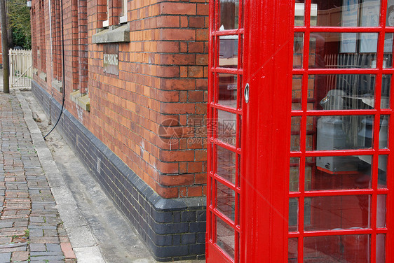 英国电话亭盒子英语场景古董旅游讲话公用电话街道王国文化图片
