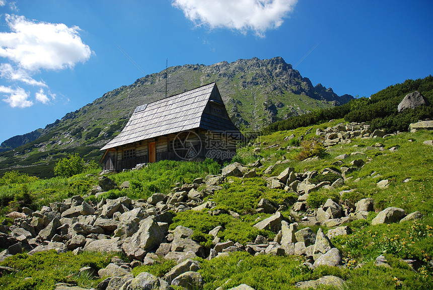 塔特里山山峰海拔冒险顶峰热情图片