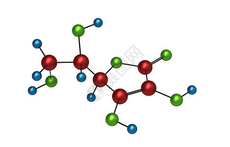 维生素C分子图片
