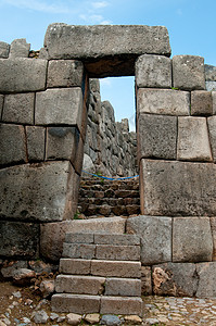 Sacsayhuam古老的石碑太阳门图片