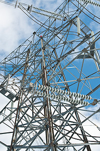 输电塔电流平隆电能电网水平线路能量输送电气照片传输活力图片