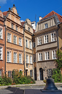 华沙老城建筑学旅行正方形旅游城市房子建筑风景图片