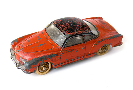 汽车玩具车辆收藏运输回忆婴儿期金属铁皮氧化腐蚀童年背景图片